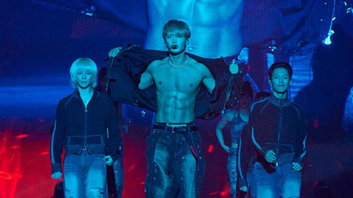 SHINee珉豪至今仍保持「魔鬼筋肉人」身材。（圖／SM Entertainment提供）