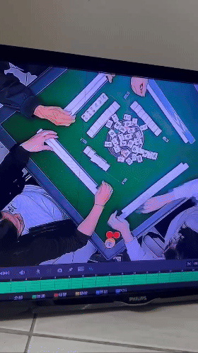 賭客出老千被監視器全錄下。(圖/TVBS)