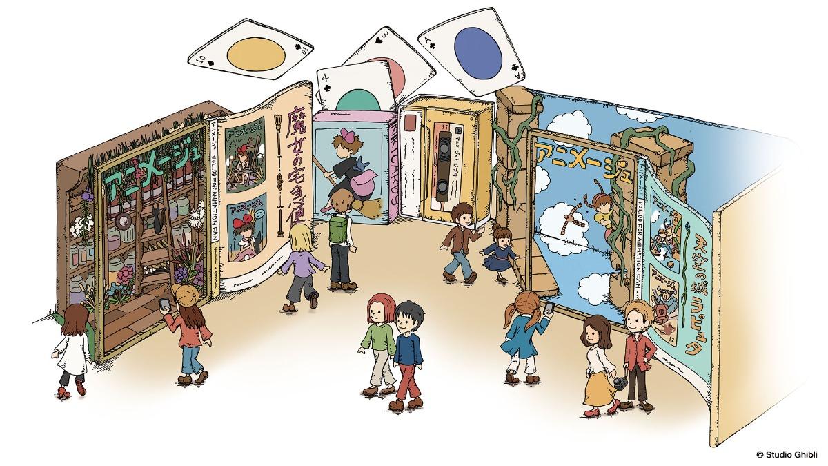 吉卜力展覽在台展出。(圖/聯合數位文創提供)