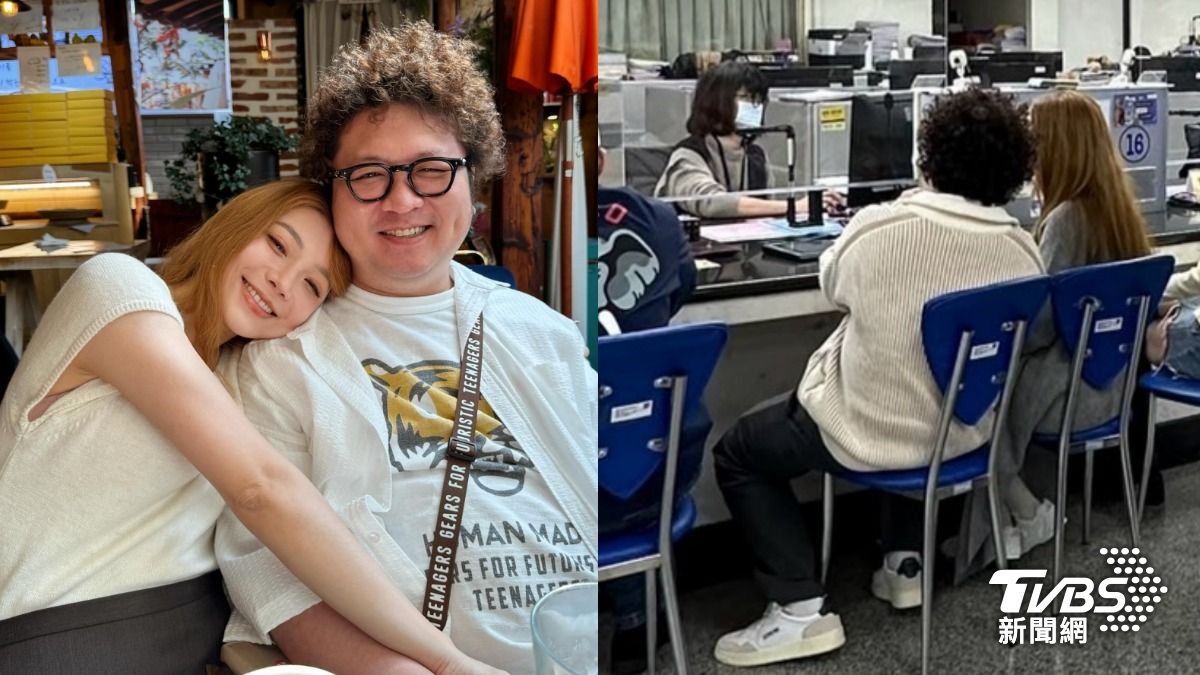 獨/納豆結婚了!牽手依依「現身戶政事務所」 好友見證畫面超甜