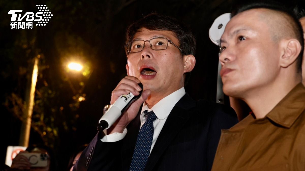 黃國昌。(圖/區國強攝)