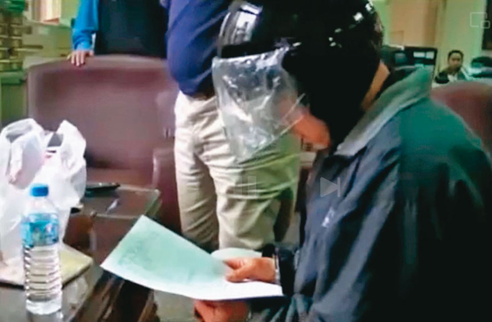阿義(圖)在電話中以賽德克語向哥哥表示要殺了黃男,成為法官認定他蓄意殺人的理由之一。(圖/翻攝蘋果動新聞)
