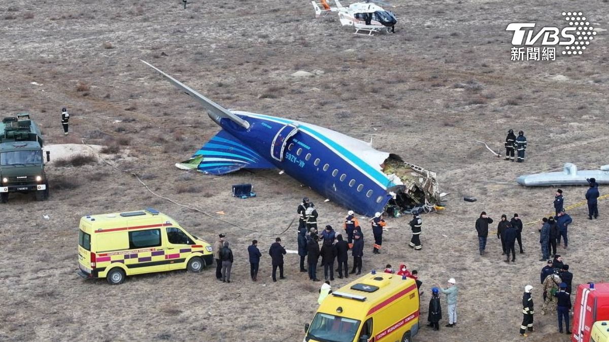 亞塞拜然班機「遭武器擊中」才失事 倖存乘客:聽到爆炸巨響