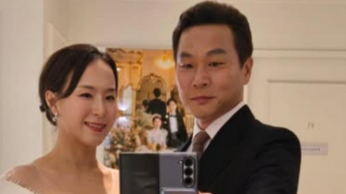 《黑暗榮耀》家暴夫柳誠炫結婚了 娶小18歲女友寵妻超反差