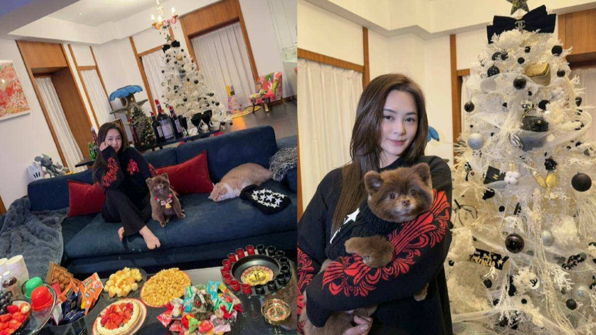 阿嬌北京豪宅曬CHANEL聖誕樹 好友周揚青大讚非常有儀式感