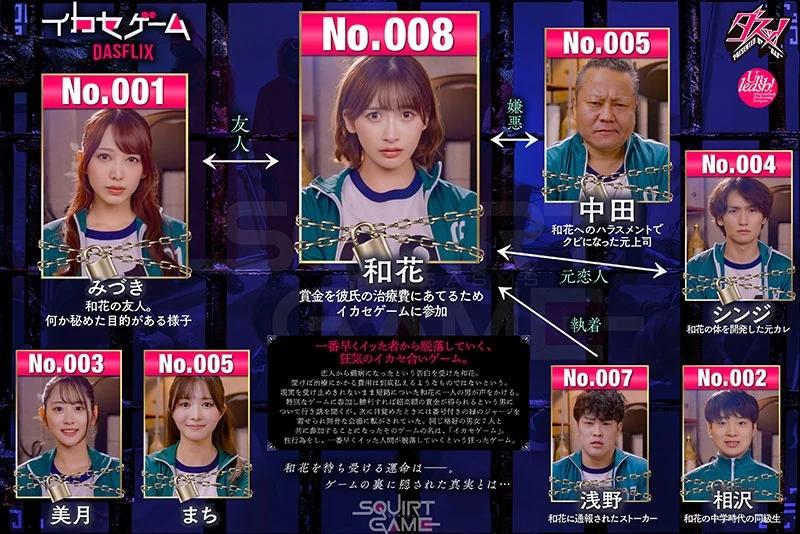 片商還很認真的弄了張角色關係圖。(圖/翻攝自dasdas.jp)