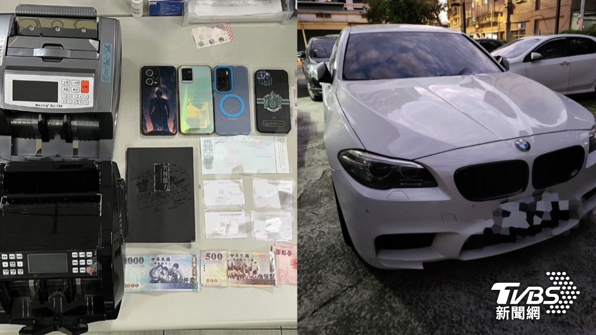 板橋檳榔攤成詐團水房 警攻堅逮1酒店經紀扣百萬BMW