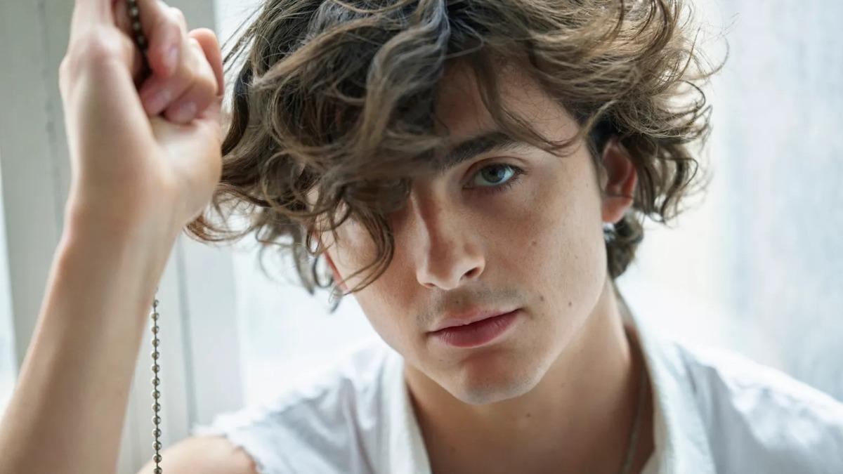 美國演員「甜茶」Timothée Chalamet。（圖／翻攝自Vogue）