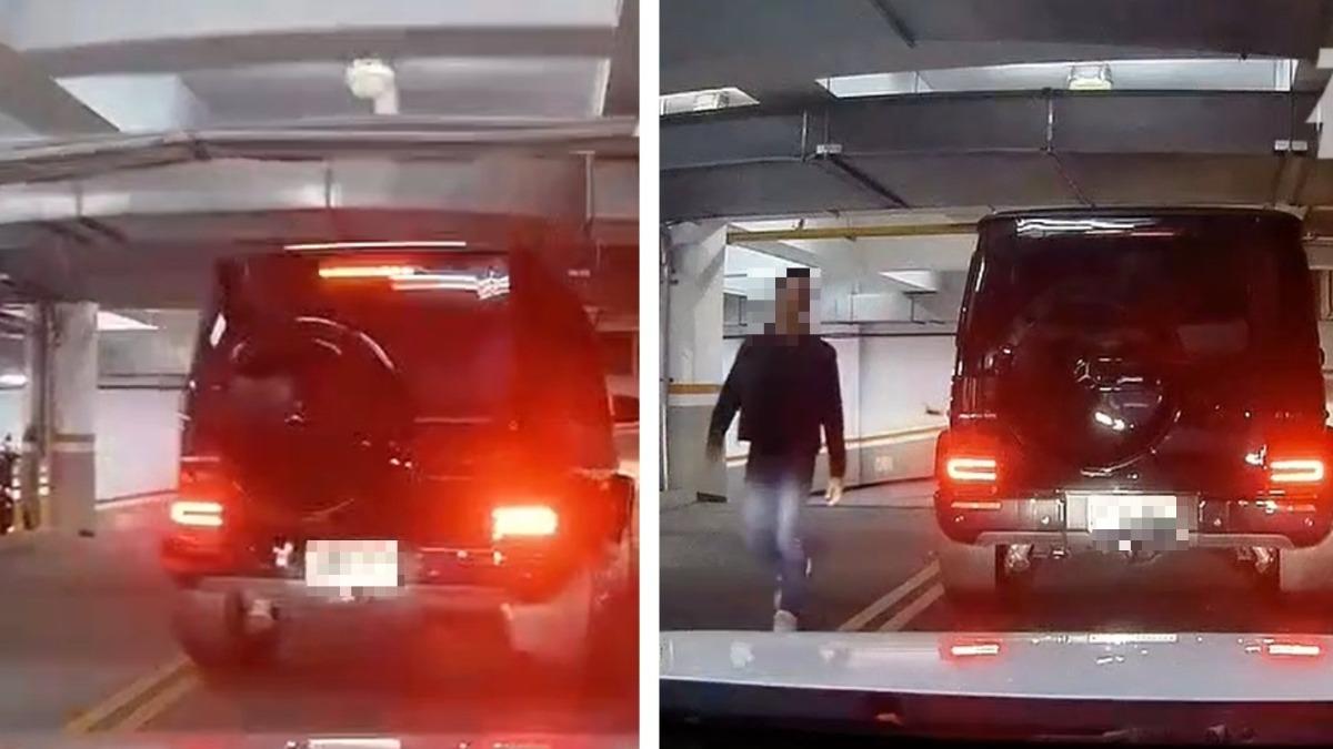不爽前車踩煞車!火爆賓士男下車揍人 超衰駕駛挨打膝蓋掛彩