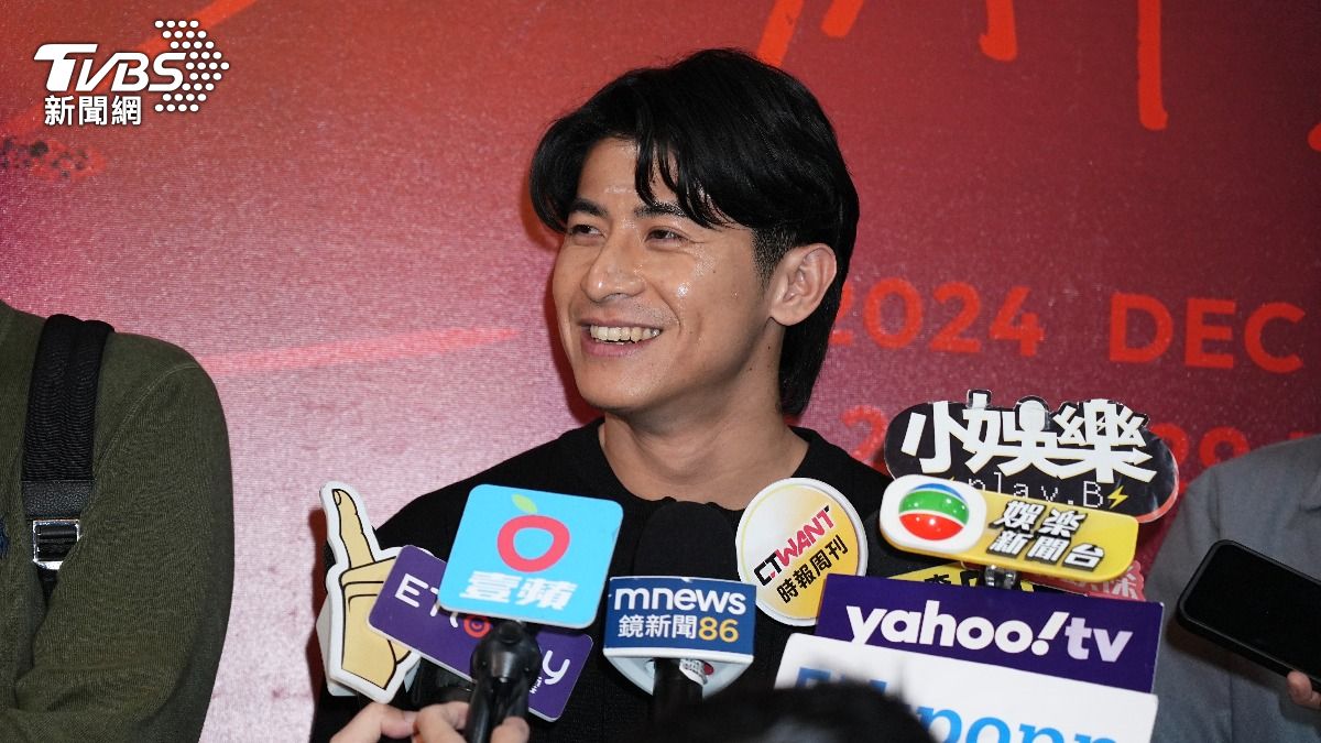 陳傑憲被拱出道發單曲，他笑說要專注在球場上。（圖／張哲鳴攝）