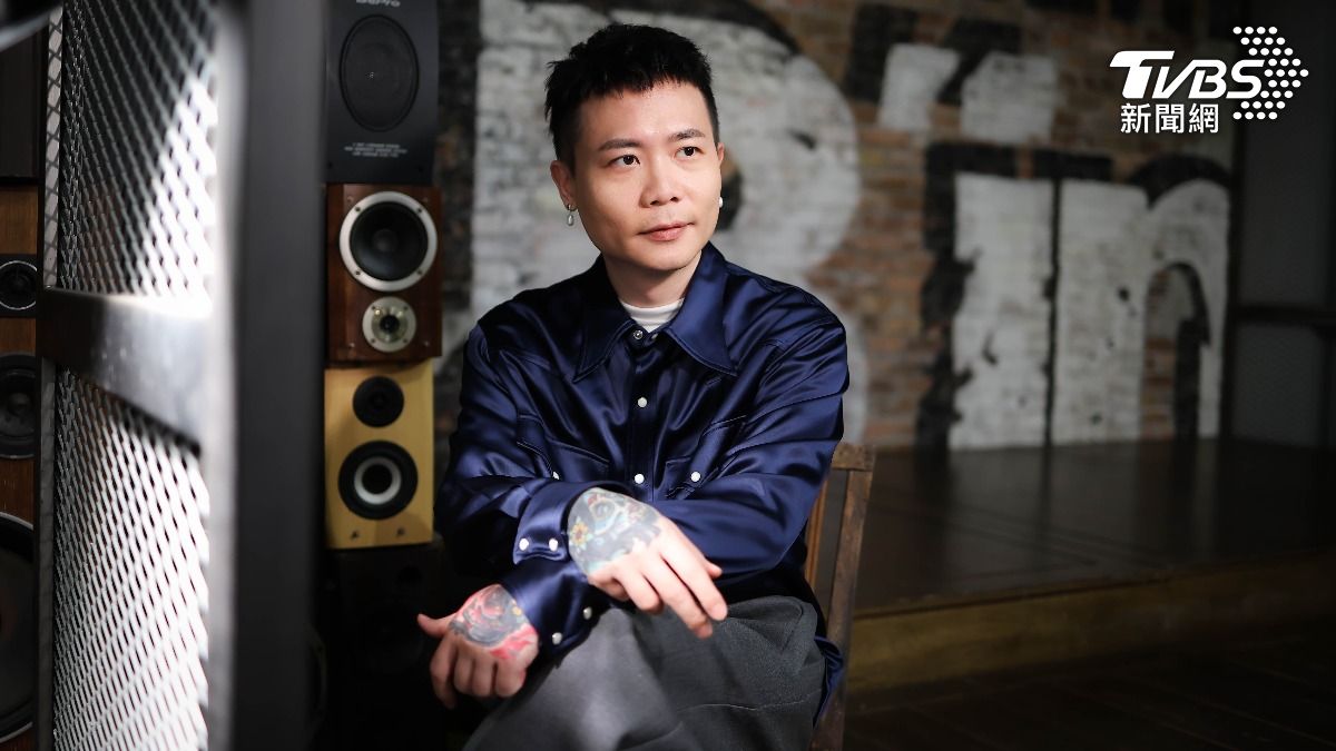 蕭秉治獲封「破億神曲製造機」,讓他直呼很害羞。(圖/張哲鳴攝)