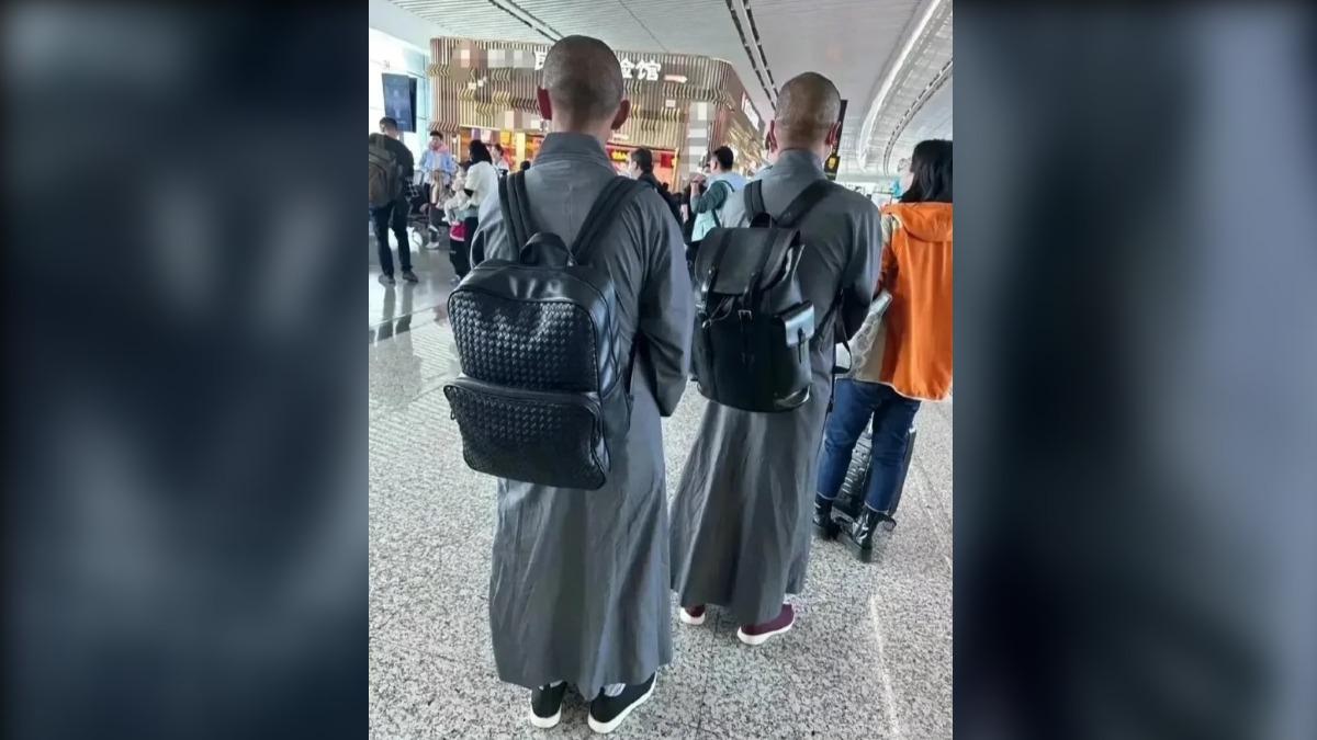 四大皆空包不能空！2和尚「揹6位數名牌包」　一票甘願出家