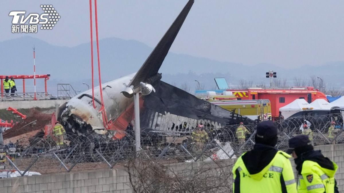 濟州航空發生重大事故。（圖／達志影像美聯社）