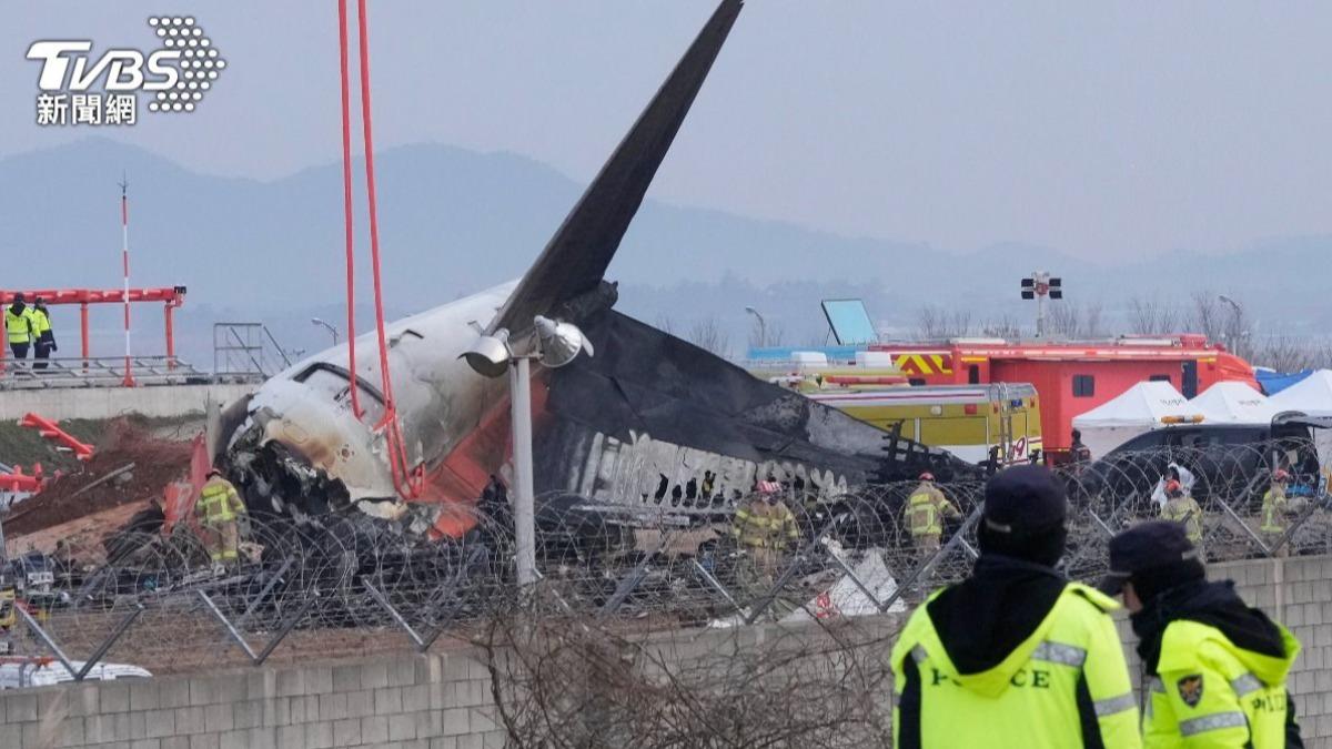 失事的濟州航空班機。(圖/翻達志影像路透社)