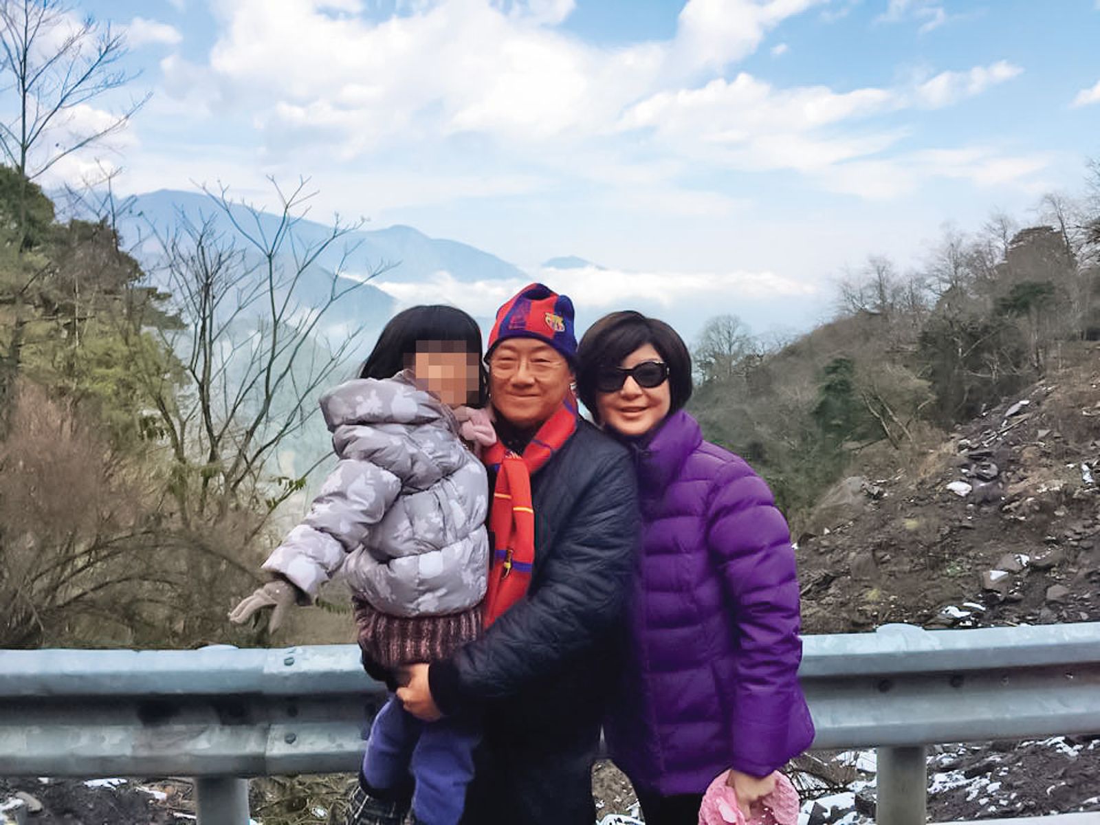 關中夫妻為了讓外孫女就學方便，多年前搬回新店老家。（圖／翻攝張惠君臉書）