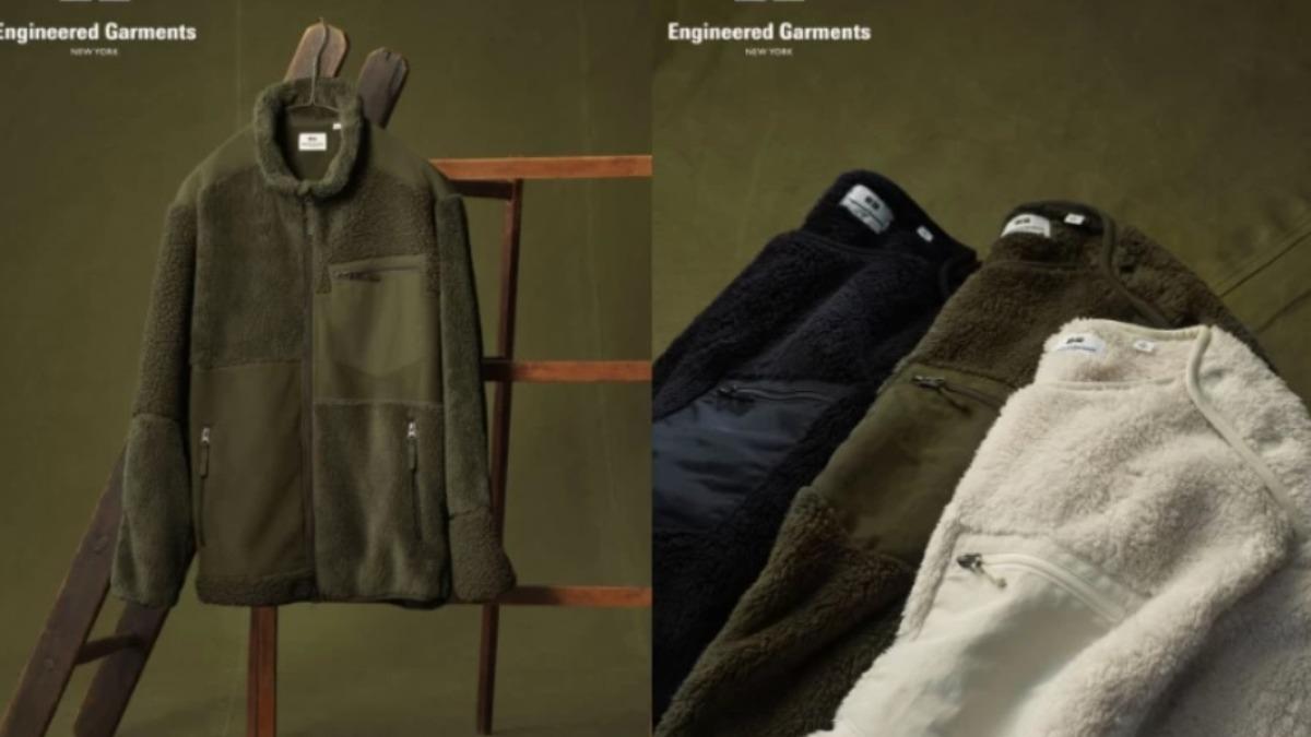 絨毛感十足的抓絨上衣、街頭風格的抓絨夾克。（圖／IG@uniqlo_jp）