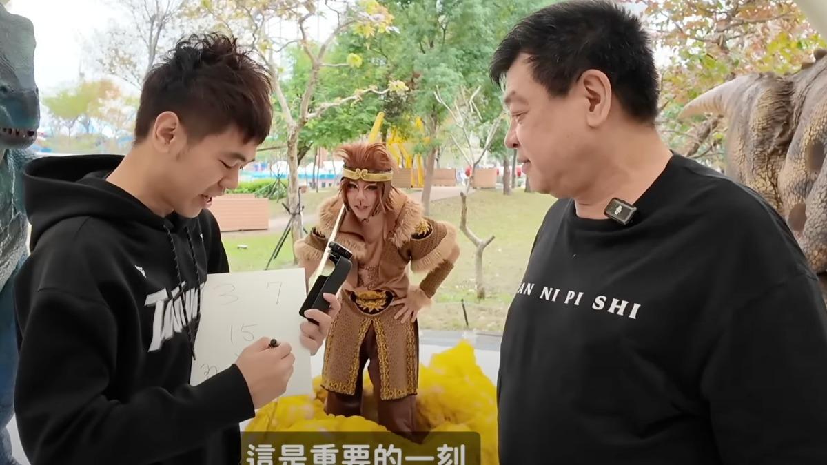 彼得爸和孫德榮約定37抽成。(圖/彼得爸提供)