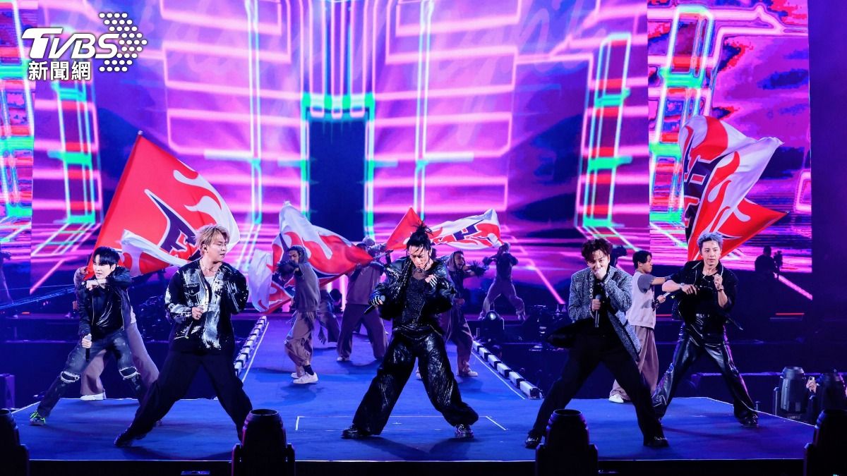 Energy引爆舞台。（圖／趙世平攝）
