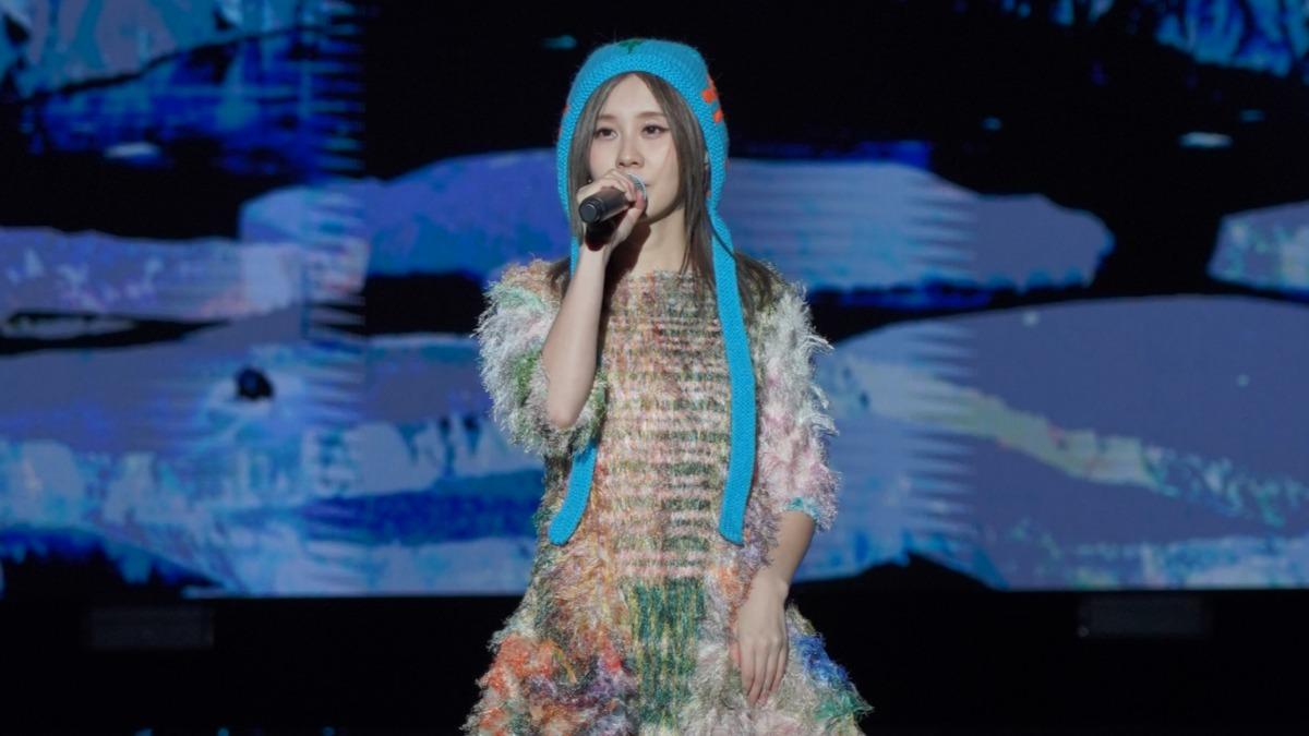 白安在桃園跨年晚會開唱。(圖/相信音樂提供)