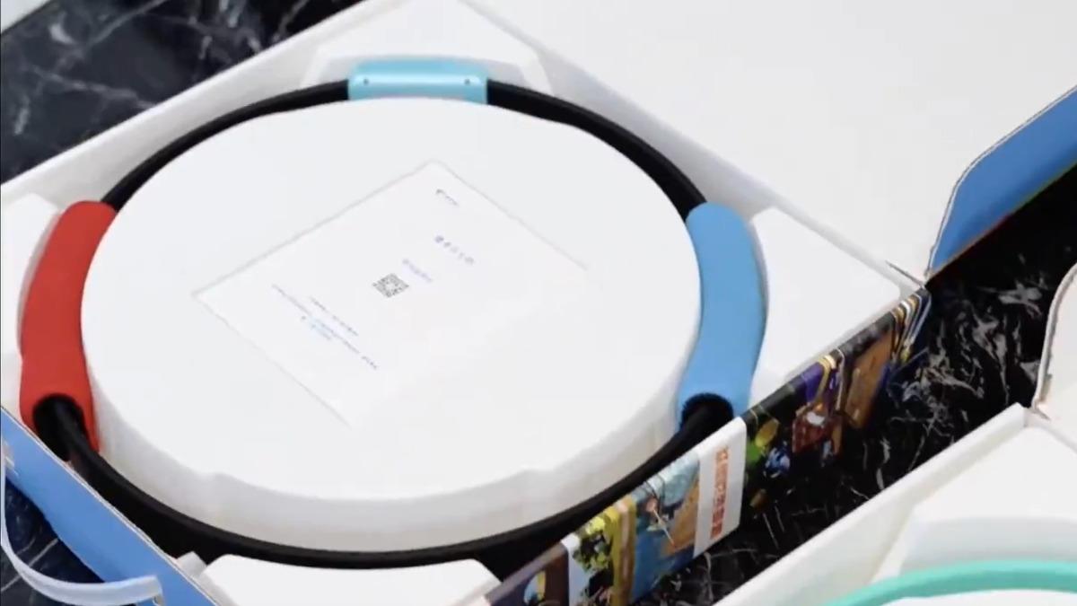 中國電信推出的《健身環大師》被指抄襲任天堂的《健身環大冒險》。(圖/翻攝自X@SimonJP404)