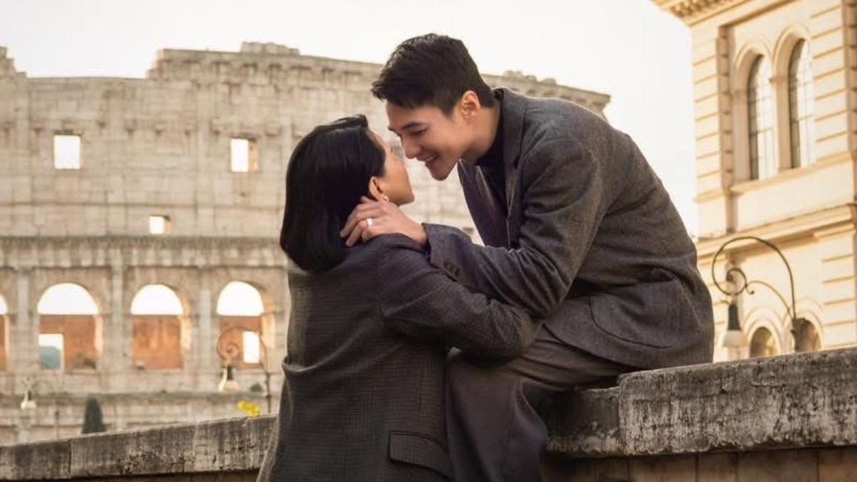 恭喜!是元介升格「元旦夫婦」 緊擁老婆:我結婚了