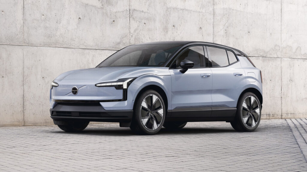 先前已經有疑似EX30的無偽裝測試車被捕捉。(圖/Volvo提供)