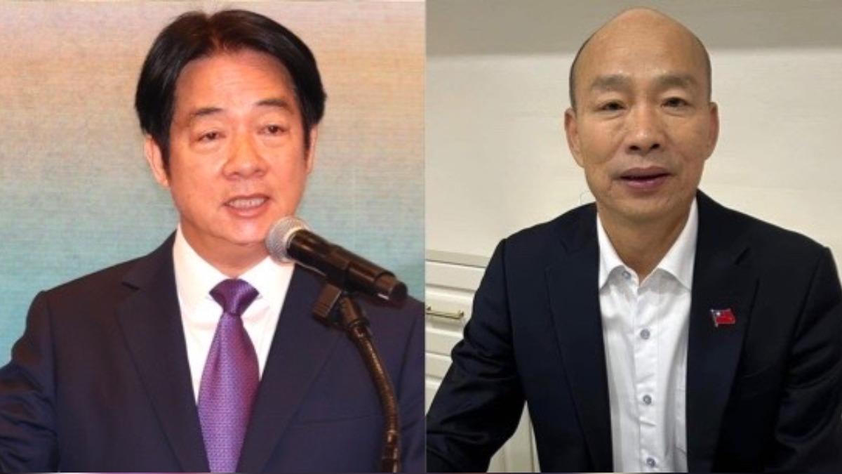 賴清德約喝咖啡!韓國瑜「謝謝總統邀請」 大老搖頭:上當了