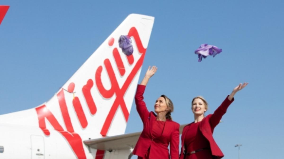 維珍澳洲航空示意圖，非受害組員。（圖／翻攝維珍航空官網）