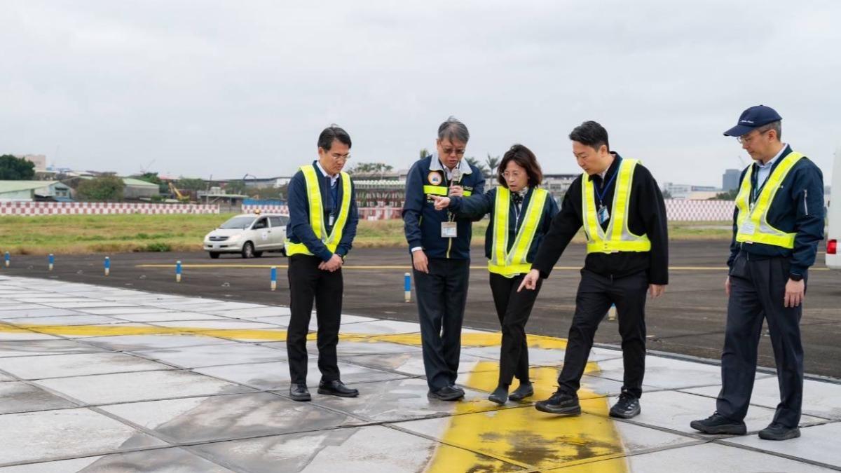 南韓空難179死 交長視察全台唯一跑道攔阻系統:飛安零容忍
