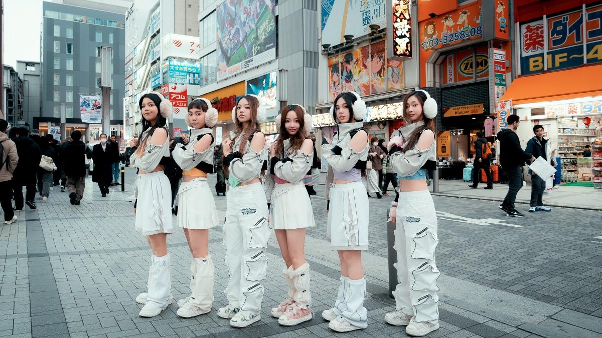 babyMINT受邀東京演出。(圖/華研國際提供)