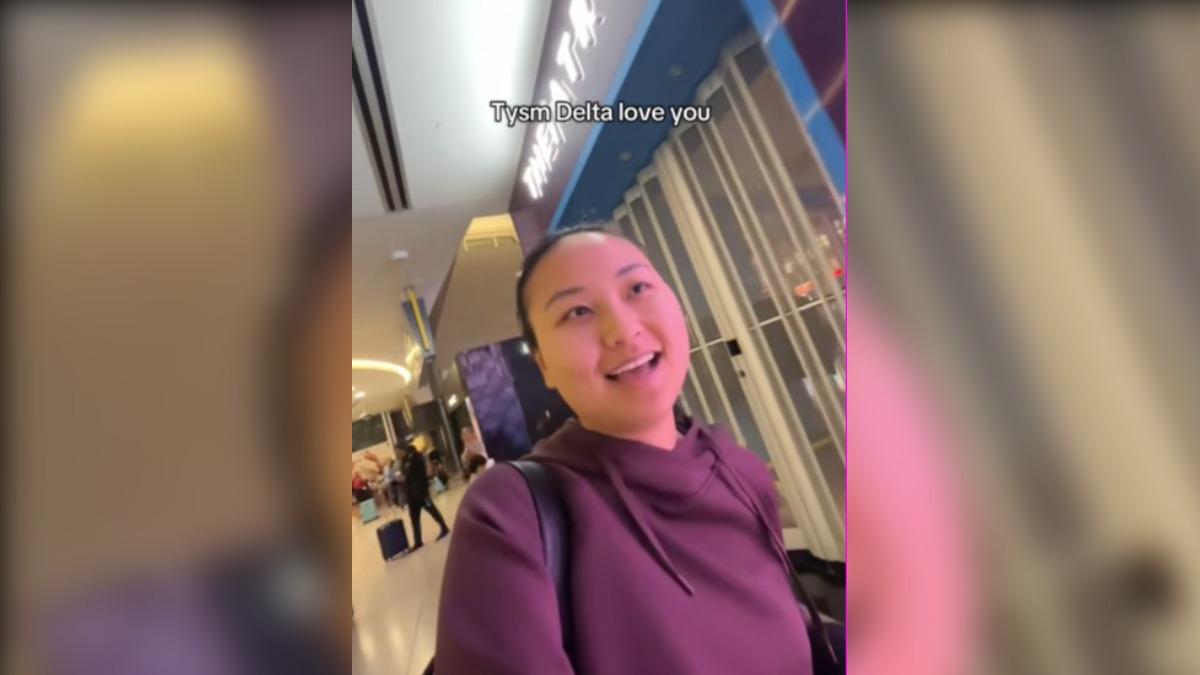 突如其來的收穫讓安娜表示「我只是想嘗試一下,從沒想到會升級」。(圖/翻攝自TikTok@bananannycc)