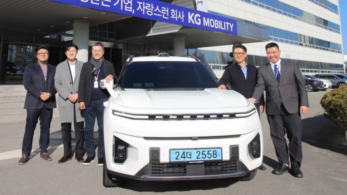 KG Mobility攜手多家企業　全力推動「自駕技術」
