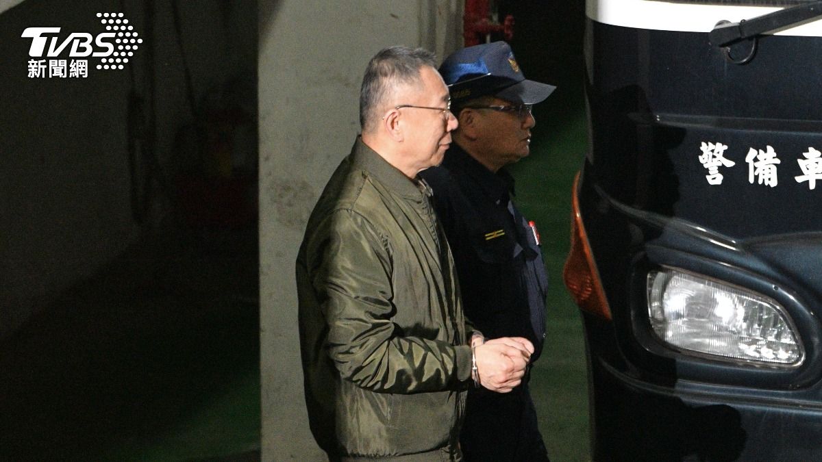 柯文哲再度被收押。（圖／胡瑞麒攝）
