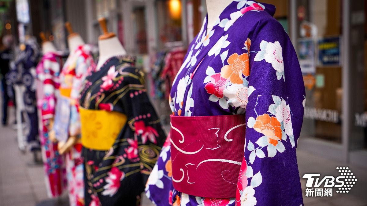 和服是日本的傳統服裝,也是多年以來流傳至今的文化。(圖/達志影像美聯社)