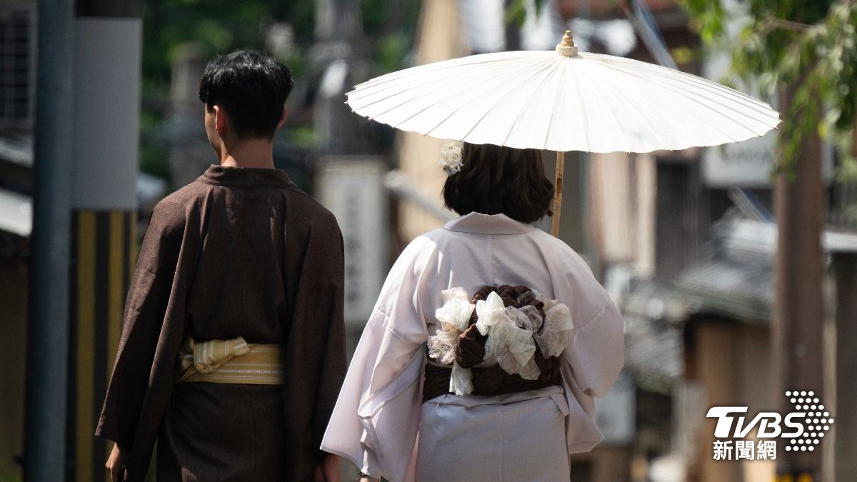和服是日本的傳統服裝,也是多年以來流傳至今的文化。(圖/達志影像美聯社)