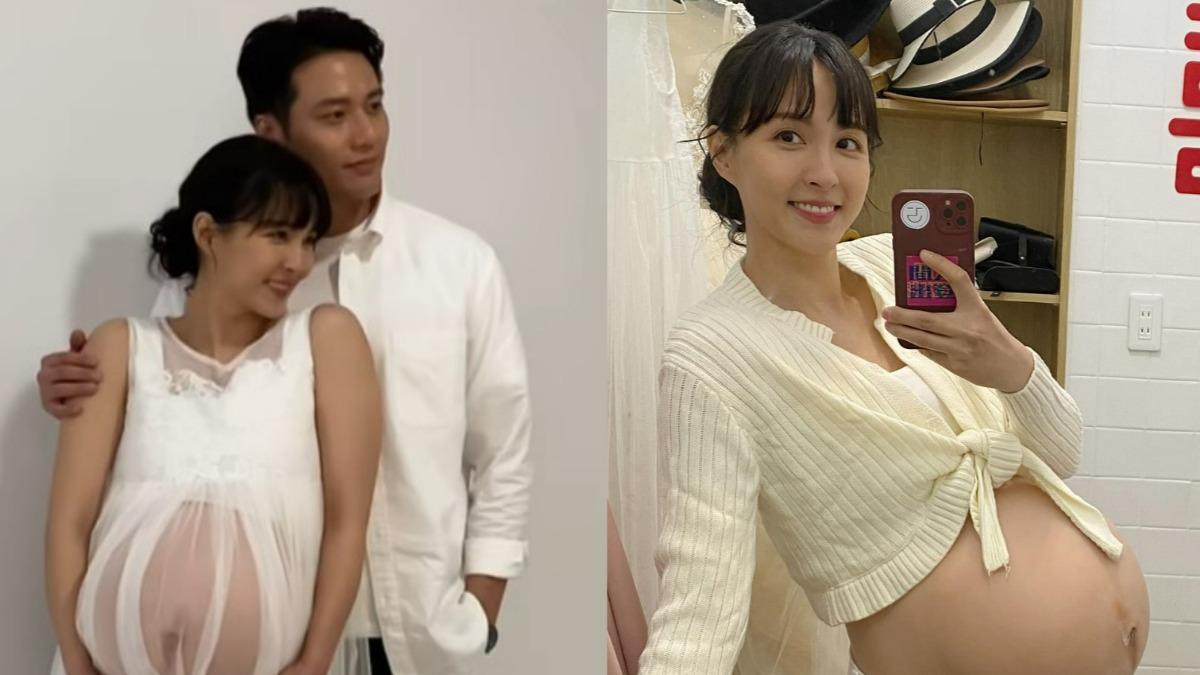八點檔女神突挺「超巨孕肚」拍孕婦寫真 網嚇壞急喊:恭喜當媽