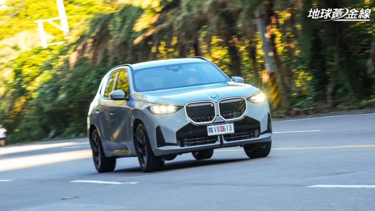 雖然車型設定並非熱血性能,BMW仍針對新世代X3底盤操控進行升級。(圖/地球黃金線)