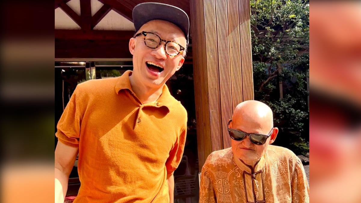許常德相當關心李炳輝夫妻的生活狀況。(圖/翻攝自許常德的地下手記臉書)