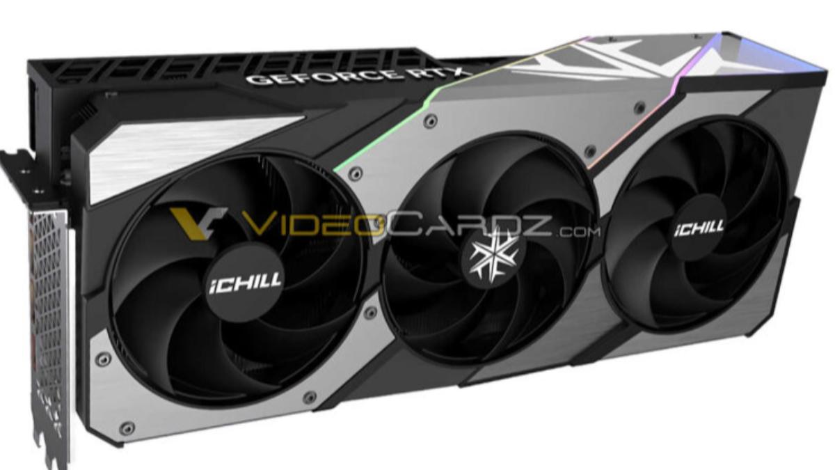 外媒《VideoCardz》搶在輝達發布之前公開RTX 5090顯卡。(圖/翻攝自VideoCardz)