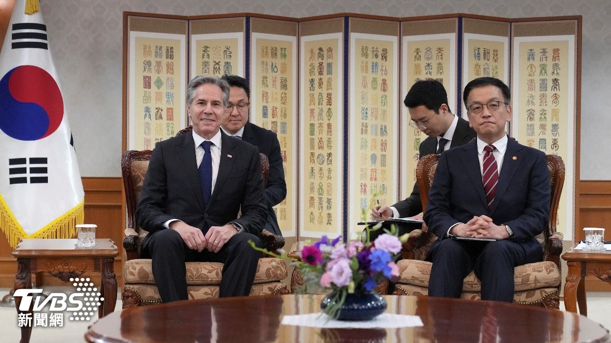 北韓時隔兩個月射飛彈　正逢布林肯訪南韓會晤代理總統