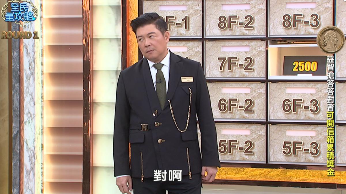 曾國城露出尷尬表情。（圖／東森綜合提供）