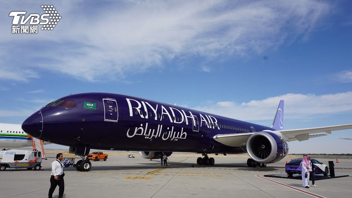 新成立的沙烏地阿拉伯航空公司利雅德航空(Riyadh Air)。(圖/達志影像Shutterstock)
