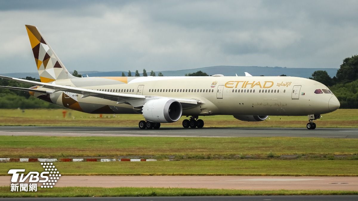 阿提哈德航空。(示意圖/達志影像shutterstock)