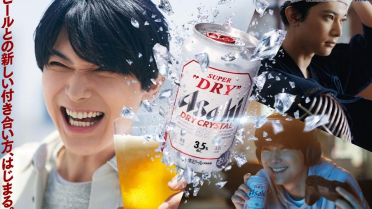 吉澤亮是Asahi啤酒代言人。（圖／翻攝自Ｘ＠ZanEngineer）