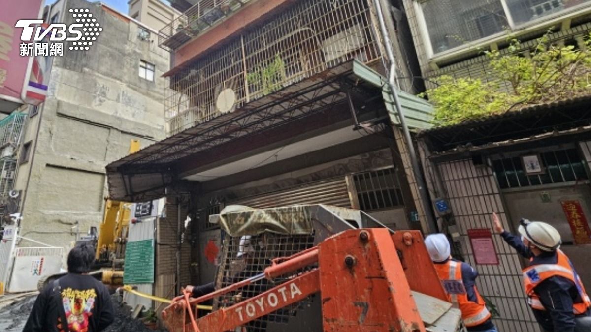 三重建案挖地基害隔壁住家傾斜 市府勒令停工再罰18萬