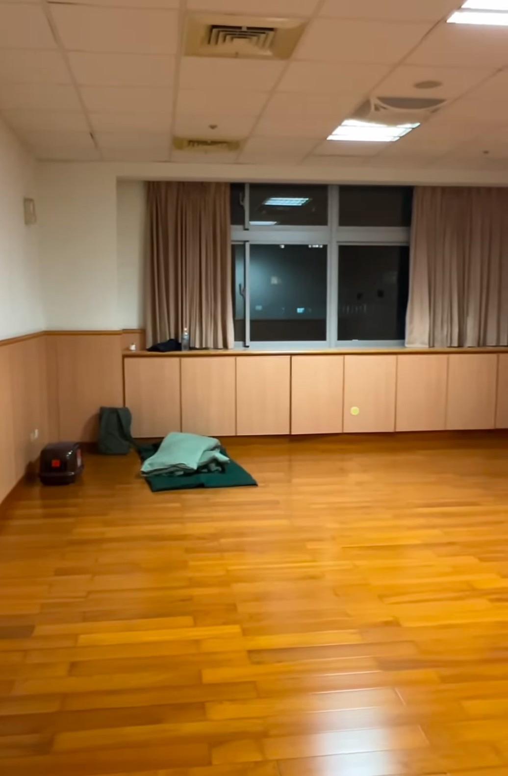 民眾表示目前已被安排住進慈濟大樓。（圖／民眾提供）