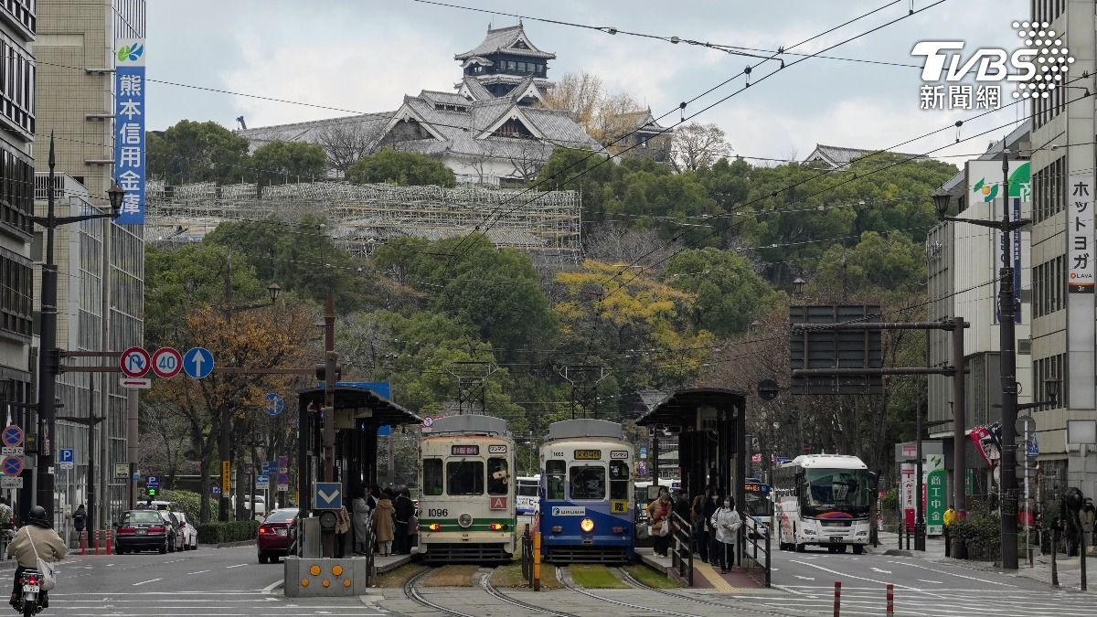 熊本台積電周年／熊本沒地鐵藏這原因　路面電車穿梭城市復古又可愛