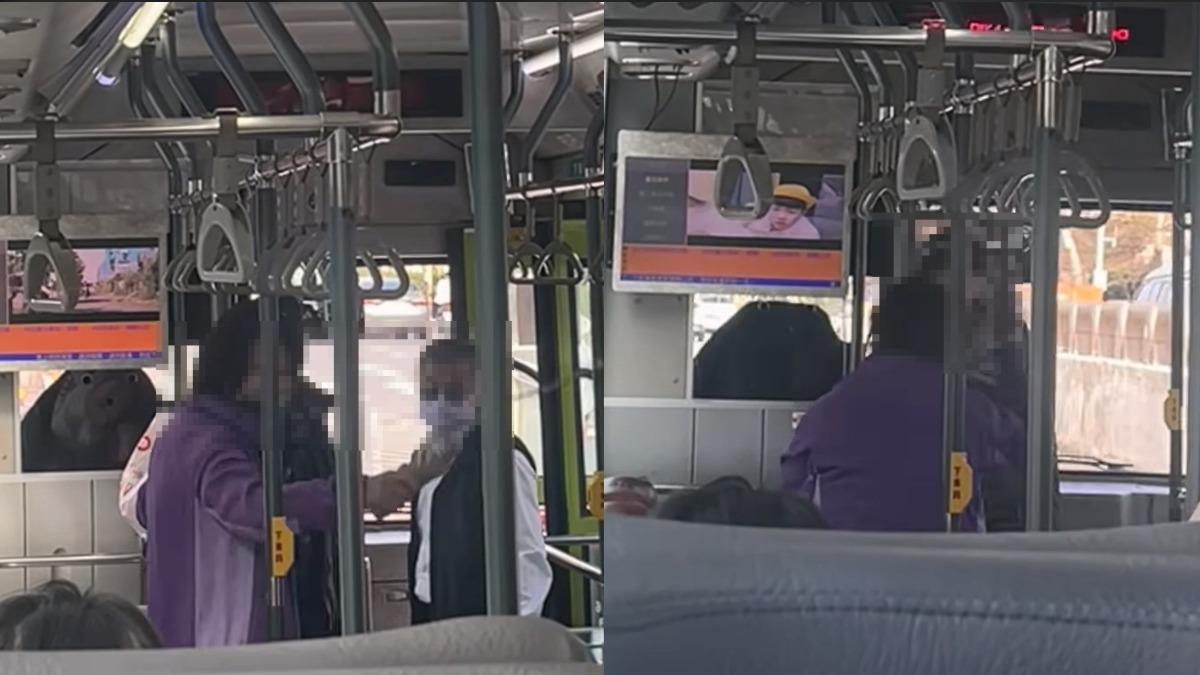 搭公車看政治片太吵!婦遭制止竟持傘攻擊 和7旬翁互毆