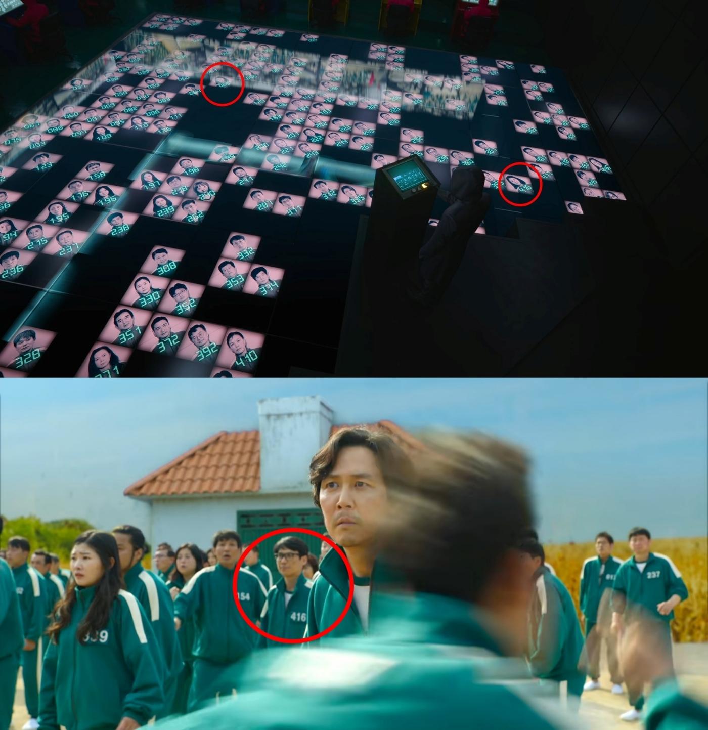 第1季的416號參賽者並非同一人。(圖/翻攝自Netflix)