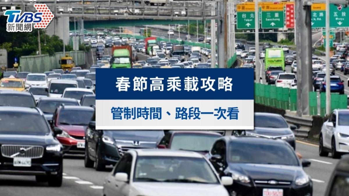 2025春節高乘載攻略》管制時間、匝道封閉與替代路線一次看